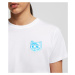 Tričko karl lagerfeld mini ikonik choupette t-shirt bílá