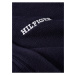 Tmavě modrý pánský svetr na zip Tommy Hilfiger Monotype Chunky