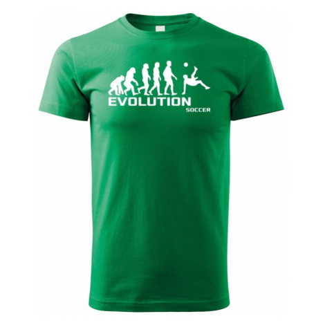 Dětské tričko evoluce fotbalu - ideální dárek pro fotbalistu BezvaTriko