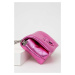 Kožená kabelka Pinko fialová barva, 101584.A0F8