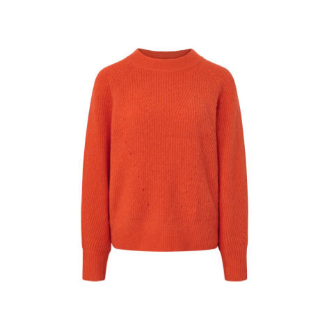 Pletený svetr, oranžový , vel. S 36/38
