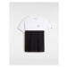 VANS Colorblock T-shirt Men White, Size