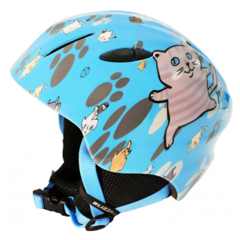 BLIZZARD-Magnum ski helmet junior, blue cat shiny Modrá 23/24