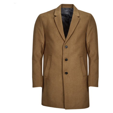 Jack & Jones JJEMORRISON WOOL COAT SN Hnědá