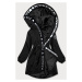 Asymetrická černá dámská bunda parka model 17099738 - S'WEST