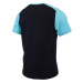 Puma MANCHESTER CASUALS TEE Pánské fotbalové triko, černá, velikost