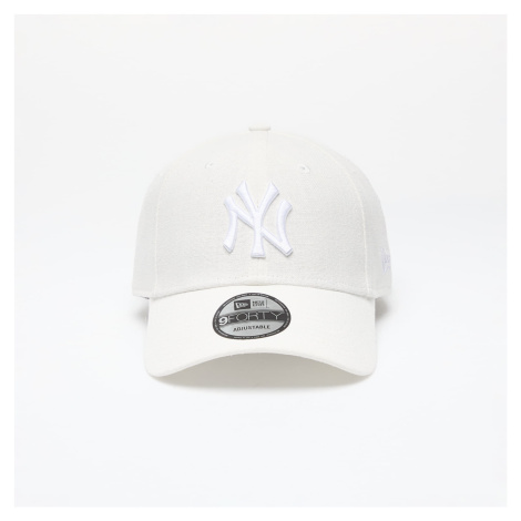 Kšiltovka New Era New York Yankees 9Forty Strapback White/ White