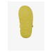 Žluté holčičí kožené sandály Camper