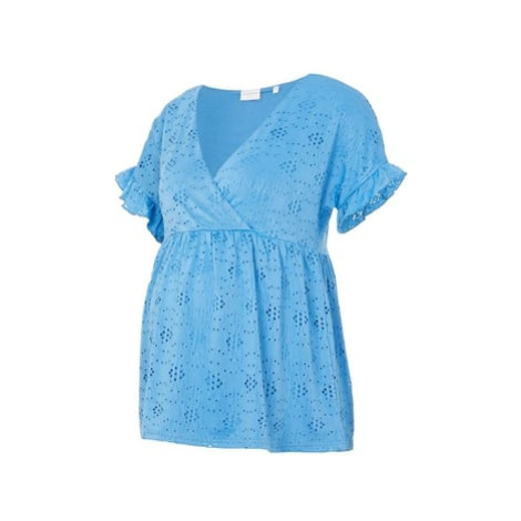 Mamalicious Těhotenská košile TESS MLDINNA Azure Blue Mama Licious