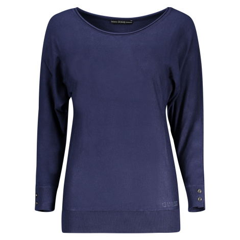 GUESS JEANS WOMEN'S BLUE SWEATER