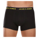 Jack and Jones 7PACK pánské boxerky černé M