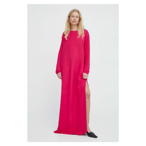 Šaty Herskind růžová barva, maxi Birgitte Herskind