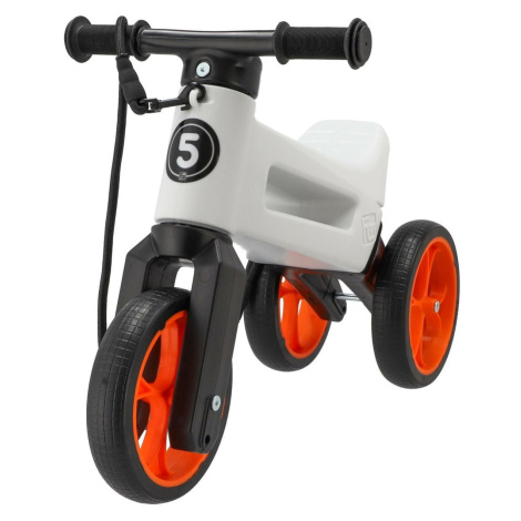 Odrážedlo Funny Wheels Rider SuperSport bílo-oranžové