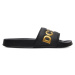 Dc shoes dámské pantofle DC Slide SE Black/Gold | Černá