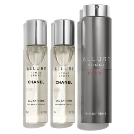 CHANEL Allure homme sport eau extrême Eau de parfum refillable travel spray - EAU DE PARFUM 3X20