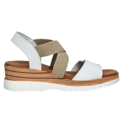 Cosmos Comfort Sandalen Bílá