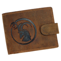 Pánská kožená peněženka Wild L895-012 varianta 8 hnědá