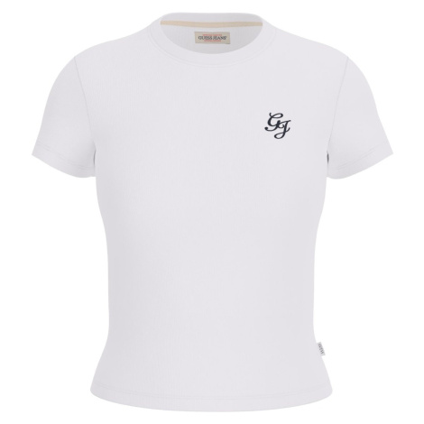 Guess Jeans W5GP62 KA0H1 Dámské tričko bílé