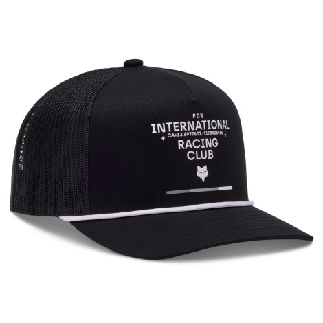 Kšiltovka Fox Numerical Snapback Hat černá one size
