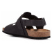 Semišové sandály Geox U SANDAL GHITA A pánské, černá barva, U159VA 00032 C9999
