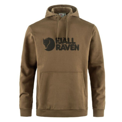 Hnědé pánské sportovní mikiny přes hlavu