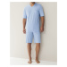 pyžamo Zimmerli - 8500 Jersey nightwear man sky blue