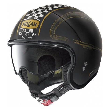 Moto helma Nolan N21 Getaway Barva Flat Black-Gold | Modio.cz