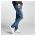 Just Rhyse Destroyed Straight Fit Jeans blue