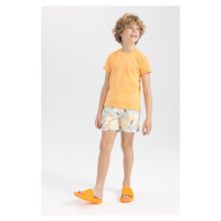 DEFACTO Boy's Patterned Swim Shorts