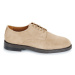 Selected SLHBLAKE SUEDE DERBY SHOE B Béžová