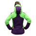 BLIZZARD-Viva Power Ski Jacket purple/lime green/grenadine Zelená
