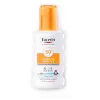 Eucerin SUN Sensitive Protect Kids SPF50+ dětský sprej na opalování 200 ml