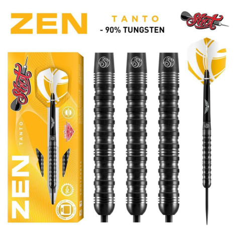 Sada steel šipek Shot Zen Tanto 25g, 90% wolfram Shot Darts