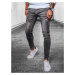 Pánské šedé džínové kalhoty Dstreet UX4076