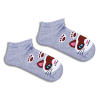 Dětské ponožky Milena 1160.001 Kočky šedé