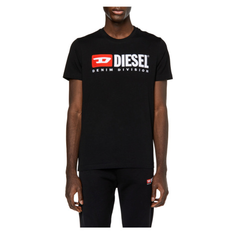 Tričko diesel t-diegor-div t-shirt černá