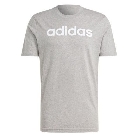 Adidas Essentials Single Jersey Linear Embroidered Logo Tee M IC9277 pánské