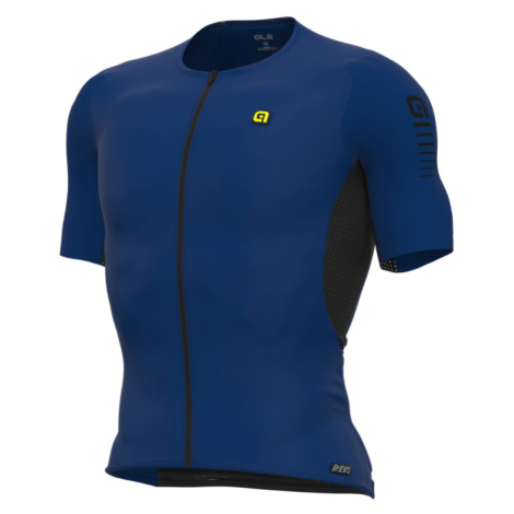 ALÉ Cyklistický dres s krátkým rukávem - R-EV1 RACE SPECIAL - modrá