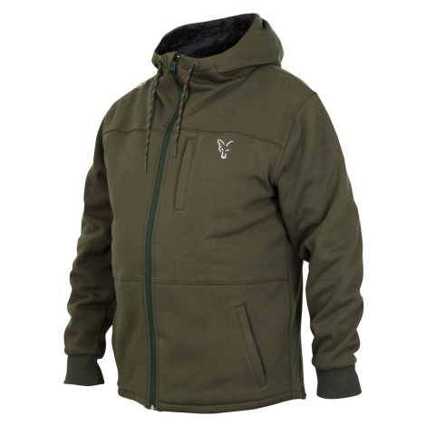 Fox mikina collection sherpy hoody green silver-velikost m