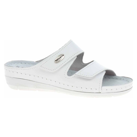 Dámské pantofle Tamaris 1-27510-41 white leather