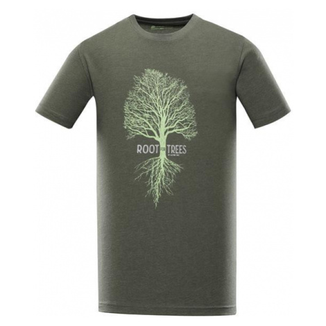Ekos zelená pánské triko z organické bavlny