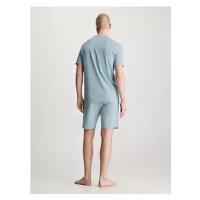 Spodní prádlo Pánské pyžamo SHORT SET 000NM2428ECYA - Calvin Klein