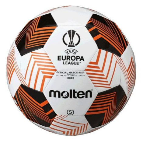Molten F5U1000-34 UEFA EUROPA LEAGUE Fotbalový míč, bílá, velikost