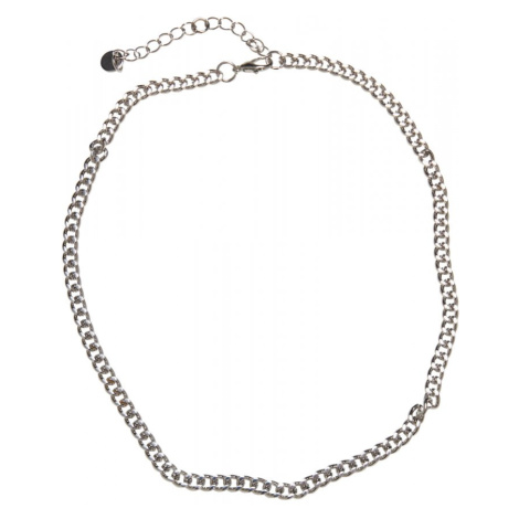Small Saturn Basic Necklace - silver