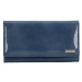 Dámská kožená peněženka Lagen Aisha - modrá