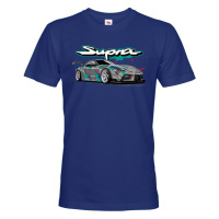 Pánské tričko s potiskem Toyota Supra MK5 HKS  -  tričko pro milovníky aut