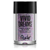 Rude Cosmetics Vivid Dreams třpytky na obličej i tělo odstín Multiverse 2.7 g