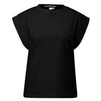 s.Oliver Q/S T-SHIRT Dámské tričko, černá, velikost