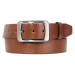 Penny Belts Dámský kožený opasek 216248 hnědý