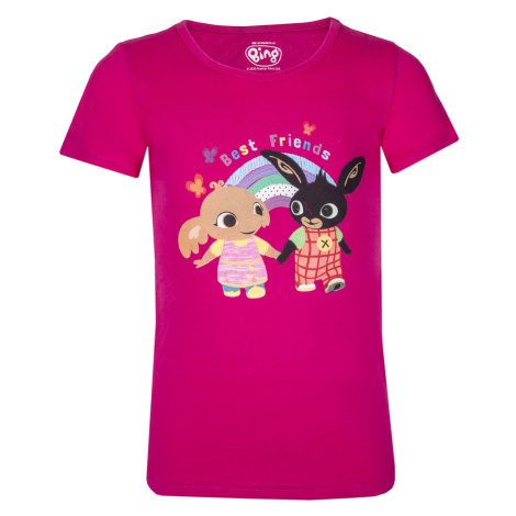 Králíček bing- licence Dívčí triko - Králíček Bing 962-646, fialovorůžová Barva: Fialovorůžová
